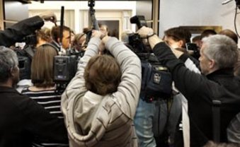 Journalisten als Pack