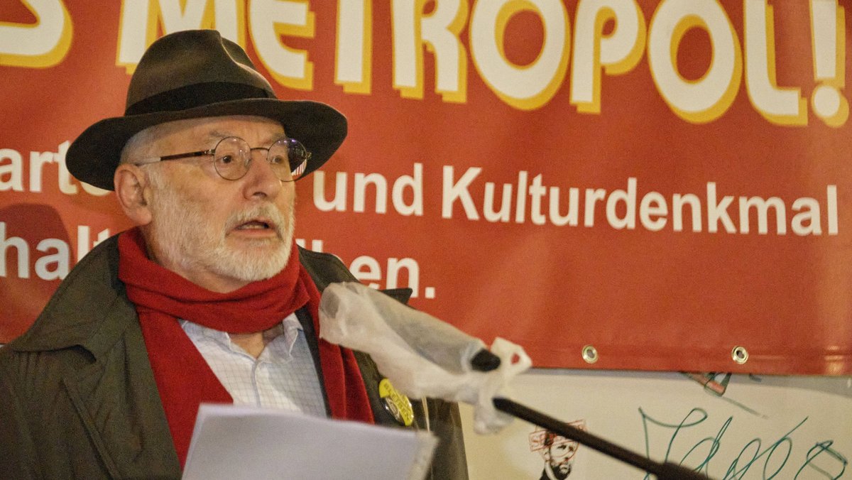 Einer, der das Theaterhaus mitgegründet hat, kämpft auch für das Kino Metropol.