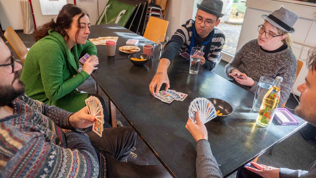 Auch einen Spielenachmittag gibt's. Auch einen Spielenachmittag gibt's.