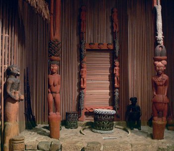 Keine "Raubkunst": der Palast von Oku im Stuttgarter Linden-Museum. Foto: Karl Heinrich