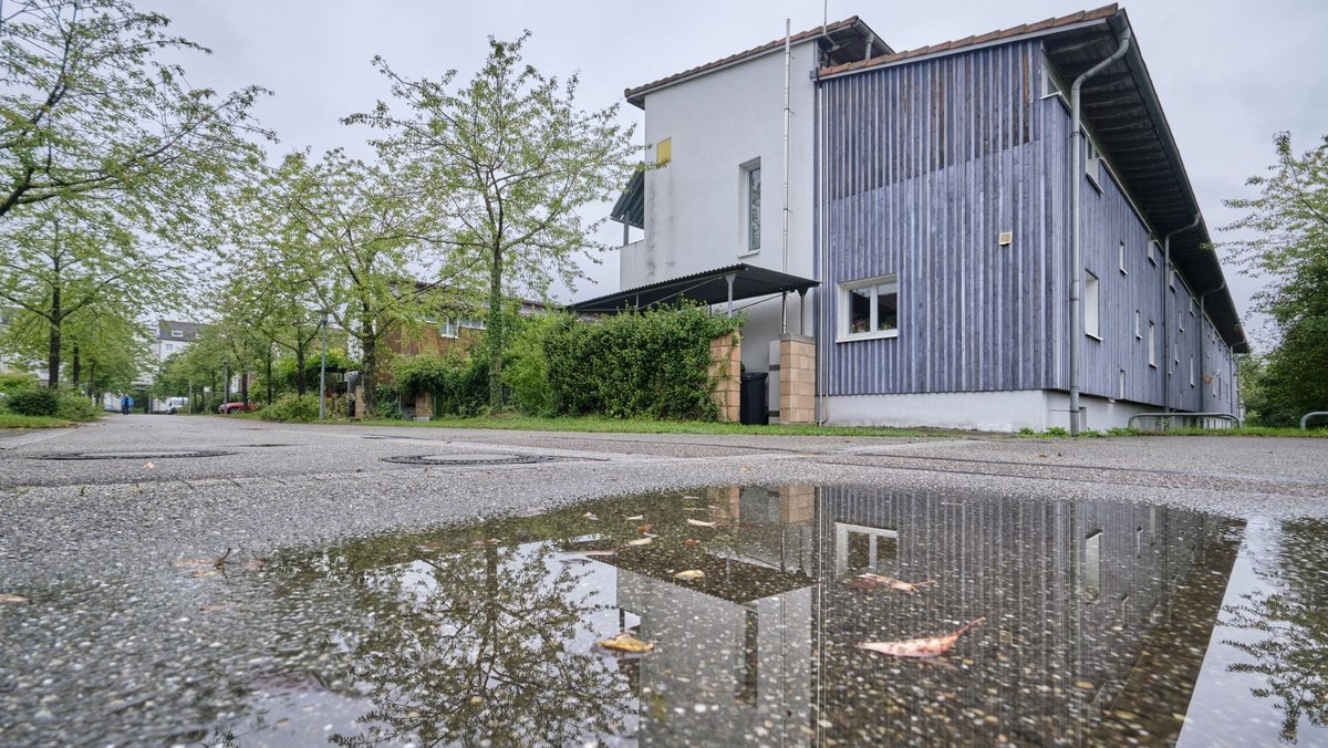 Die Öko-Siedlung Geroldsäcker, vor einem guten Vierteljahrhundert eine Vorzeigesiedlung in Sachen Schwammstadt.