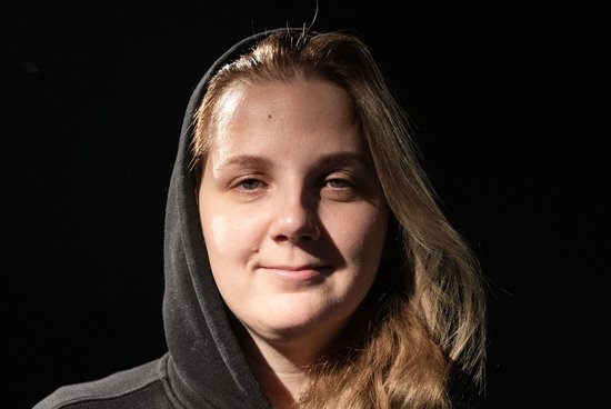 Elena Zui-Voitekhovskaya, Schauspielerin. Elena Zui-Voitekhovskaya, Schauspielerin.