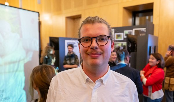 Student Jasper Killewald: "Dieses Projekt gibt einem Kraft, sich zu engagieren".