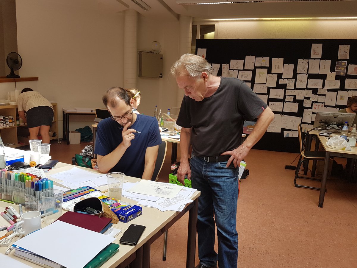 Zeichnen mit dem Meister