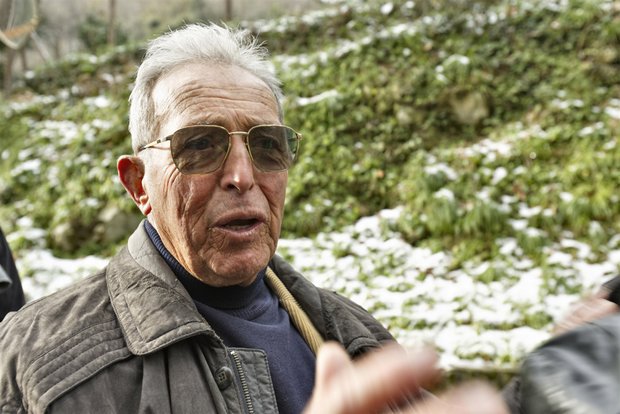 Enrico Pieri, einer der wenigen Überlebenden des Massakers. Foto: Martin Storz