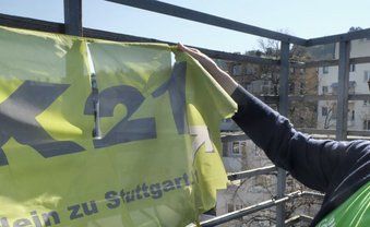 Dachterrasse des Widerstands