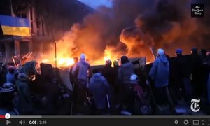 Kiew im Frühjahr 2014. Screenshot