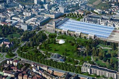 Oh, wie wär das schön: Umstieg 21 zum Angucken. Visualisierung: kunz-av, Klaus Gebhard