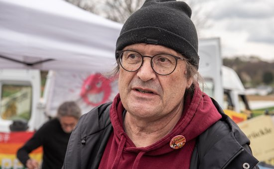 Markus Steuerwald ist seit fast 30 Jahren in der Anti-AKW-Bewegung.
