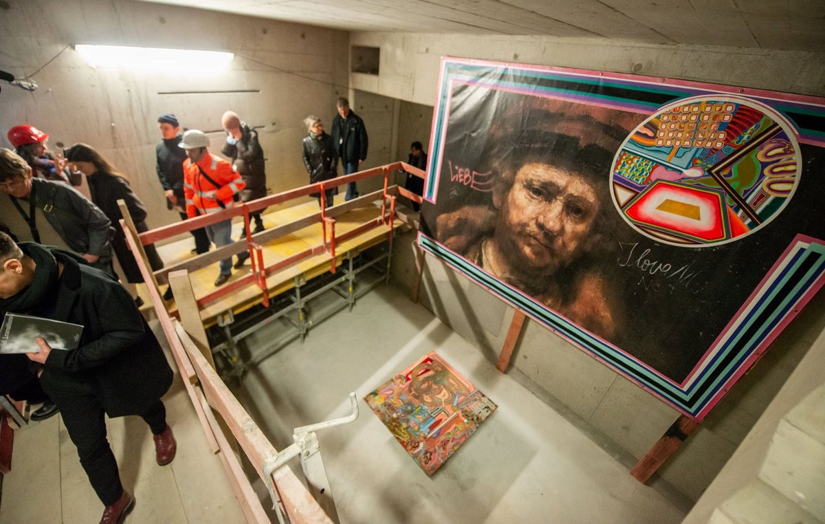 Öl auf Gummi? Rembrandt würde staunen. Öl auf Gummi? Rembrandt würde staunen.