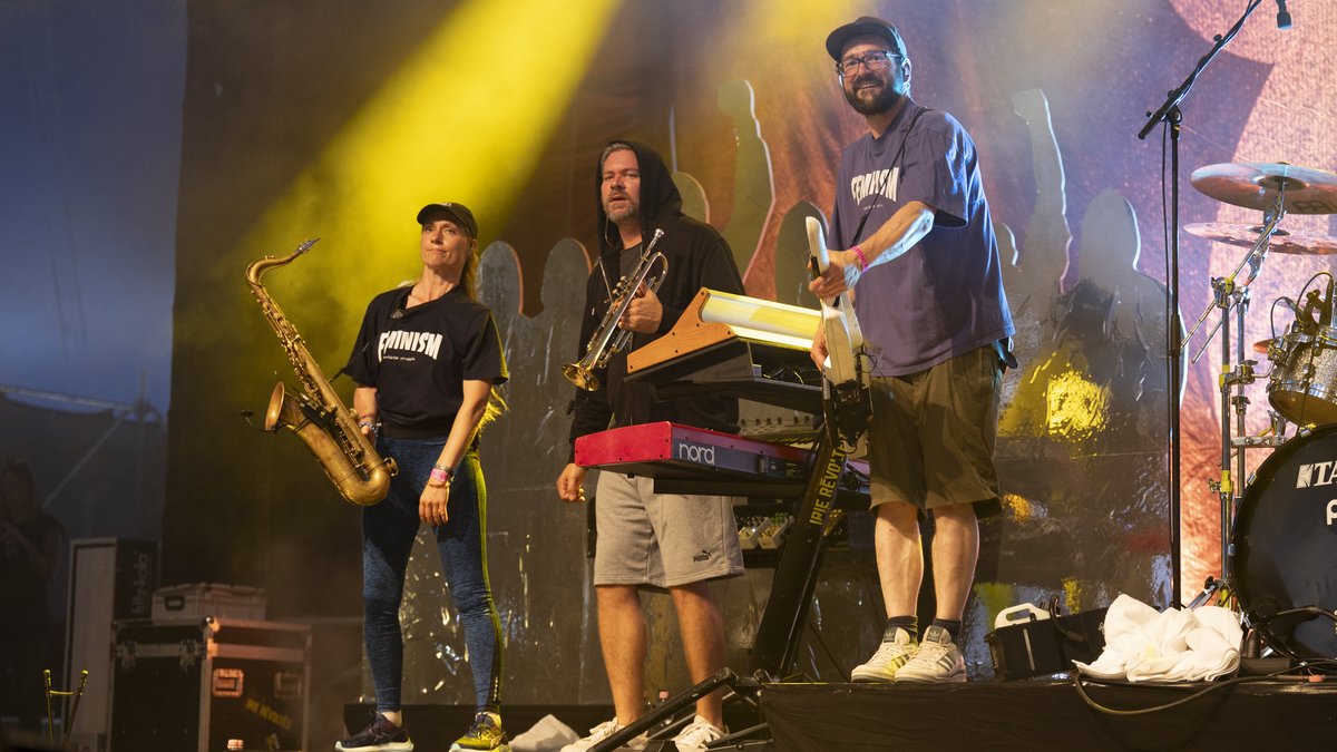 Eine der "Messages" heißt Feminism.