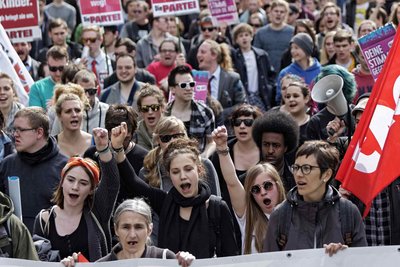 Laut gegen Neonazis: Kundgebung in Stuttgart. Foto: Joachim E. Röttgers 