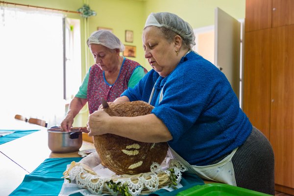 Zeitzeuginnen Irene Krzemien und Anna Kulczy. Zeitzeuginnen Irene Krzemien und Anna Kulczy.