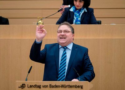 Ein Meister der feinen Ironie: Rainer Podeswa (AfD). Foto: Joachim E. Röttgers