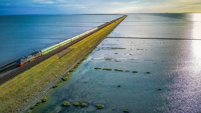 ... und sticht schnurstracks durch zur schicken Insel in der Nordsee. Fotos: RDC