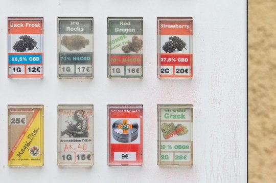 Die angebotene Ware hat teils recht merkwürdige Wirkstoffe. 