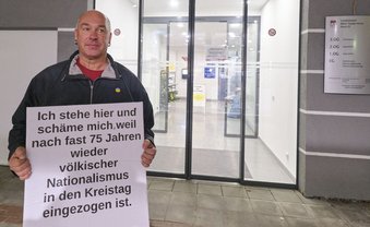 Die Ein-Mann-Demo