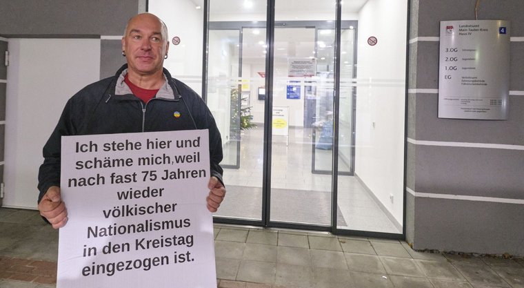 Die Ein-Mann-Demo