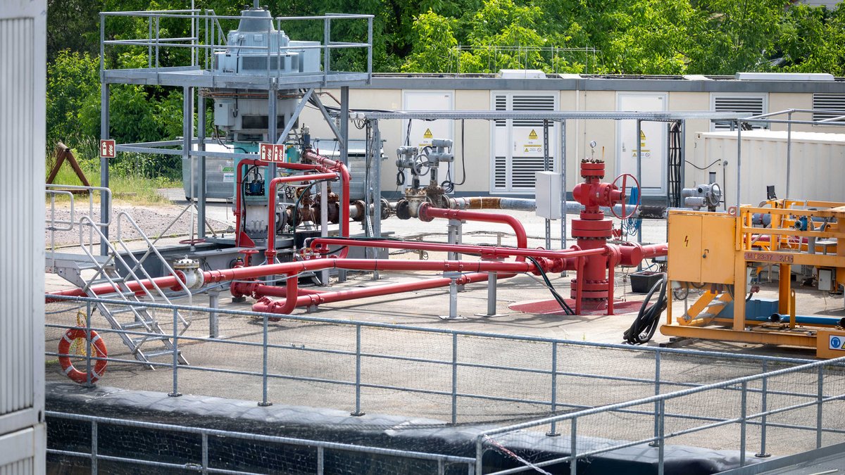 Das von Vulcan Energy im Oberrheingraben betriebene Geothermiekraftwerk Insheim. Fotos: Julian Rettig