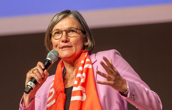 Christiane Benner, Erste Vorsitzende der IG Metall. Foto: Jens Volle