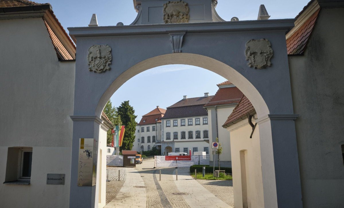 Schloss Großlaupheim, 1895 vom Bankier Kilian von Steiner erworben. Foto: Joachim E. Röttgers