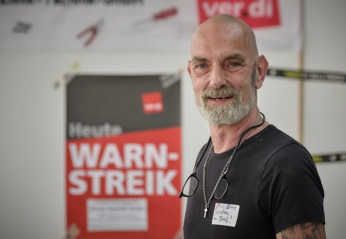 Torsten Herrmann kämpft gegen Lohndumping in der KTG. Torsten Herrmann kämpft gegen Lohndumping in der KTG.