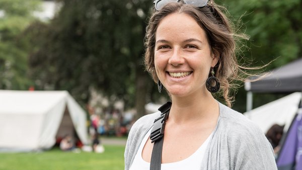 Sophia Steinmetz ist aus dem "revolutionären" Süßen im Filstal angereist. Sophia Steinmetz ist aus dem "revolutionären" Süßen im Filstal angereist.