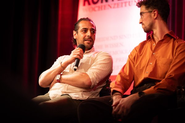 Ahmad Al Saadi (l.) und Shai Ottolenghi versuchen, Gräben zu überwinden.