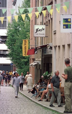 Echtes Leben im Stuttgarter Bohnenviertel.