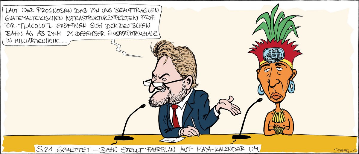 Karikatur: Oliver Stenzel