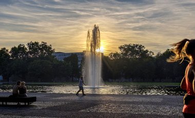 Der schöne Eckenseee bleibt verschont und Naherholungsgebiet.