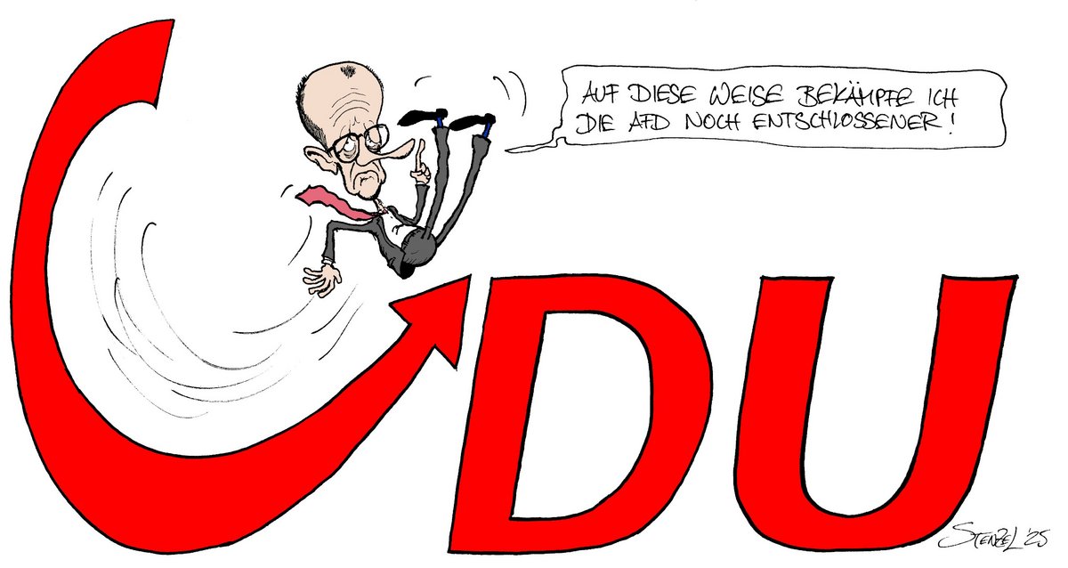 Karikatur: Oliver Stenzel
