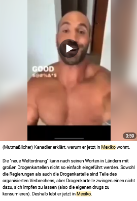 Ein Hoch auf die Drogenkartelle! Sreenshot: Telegram. 