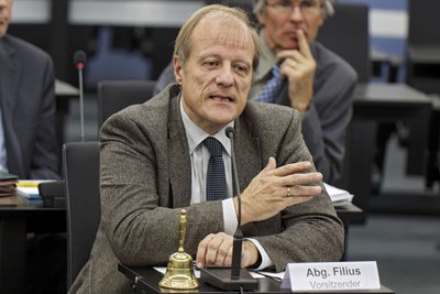 Der Vorsitzende Jürgen Filius.