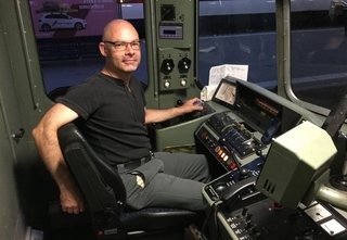 Hubert Giger, Präsident des Schweizer Lokführerverbands. Foto: VSLF