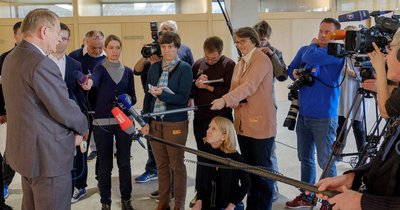 Medienrummel um den Ausschussvorsitzenden Wolfgang Drexler.