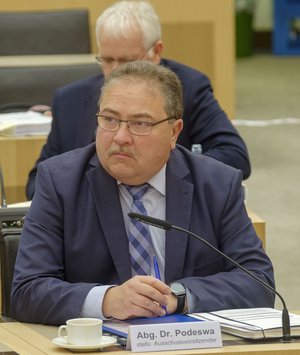 Rainer Podeswa: Überall Linksextreme.  Rainer Podeswa: Überall Linksextreme.