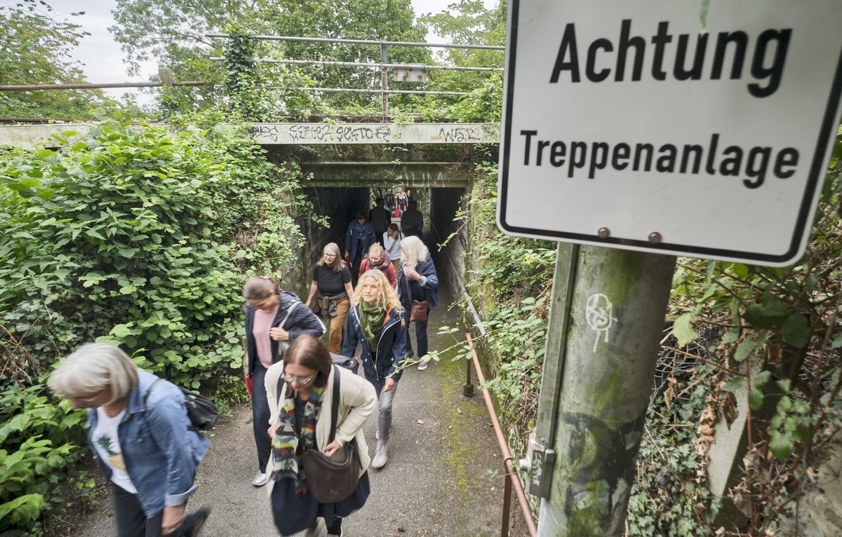 Treppauf und treppab