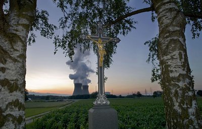 Ungebrochener Glaube an die Atomkraft. Foto: Jo. E. Röttgers