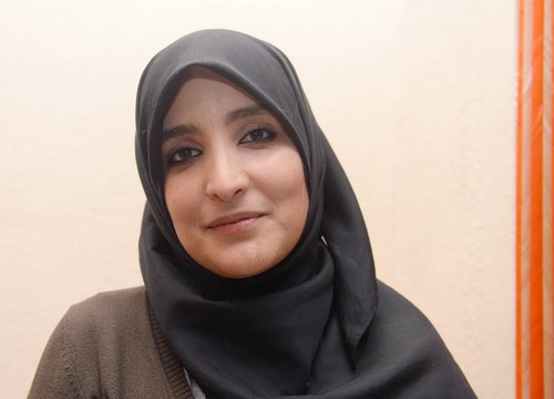 Badra Yahia Lahssen, seit 2018 auf der Flucht. Foto: Lena Reiner Badra Yahia Lahssen, seit 2018 auf der Flucht. Foto: Lena Reiner