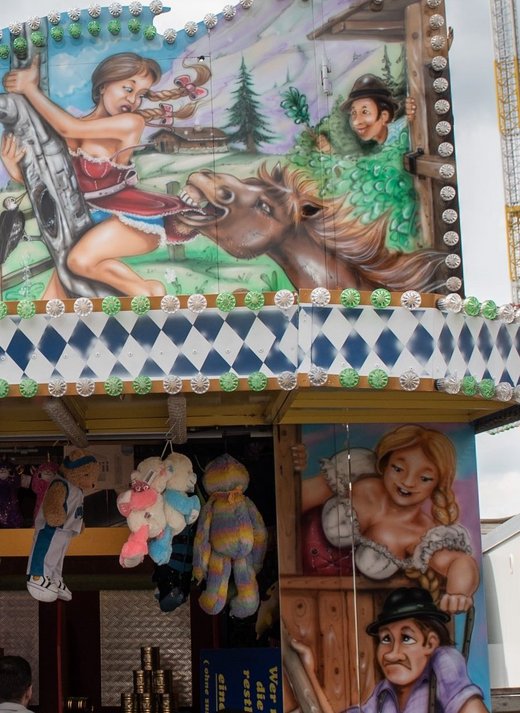 2022 ging's an manchen Buden ganz unverhohlen auf die Jagd. Foto: Jens Volle