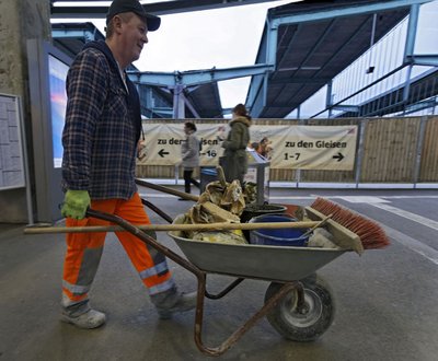 Arbeitszeiterfassung ist nun Pflicht auf dem Bau. Fotos: Joachim E. Röttgers
