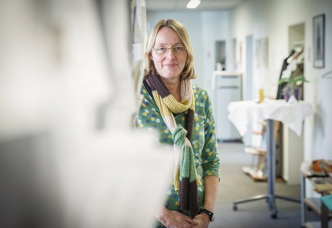 Martina Rudolph-Zeller, Leiterin der evangelischen Telefonseelsorge, erzählt von Angst vor der Gegenwart und der Zukunft, von Existenzängsten. Foto: Julian Rettig