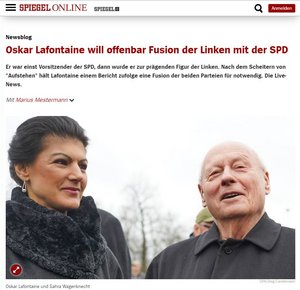 So fing's an. Screenshot: spiegel.de So fing's an. Screenshot: spiegel.de