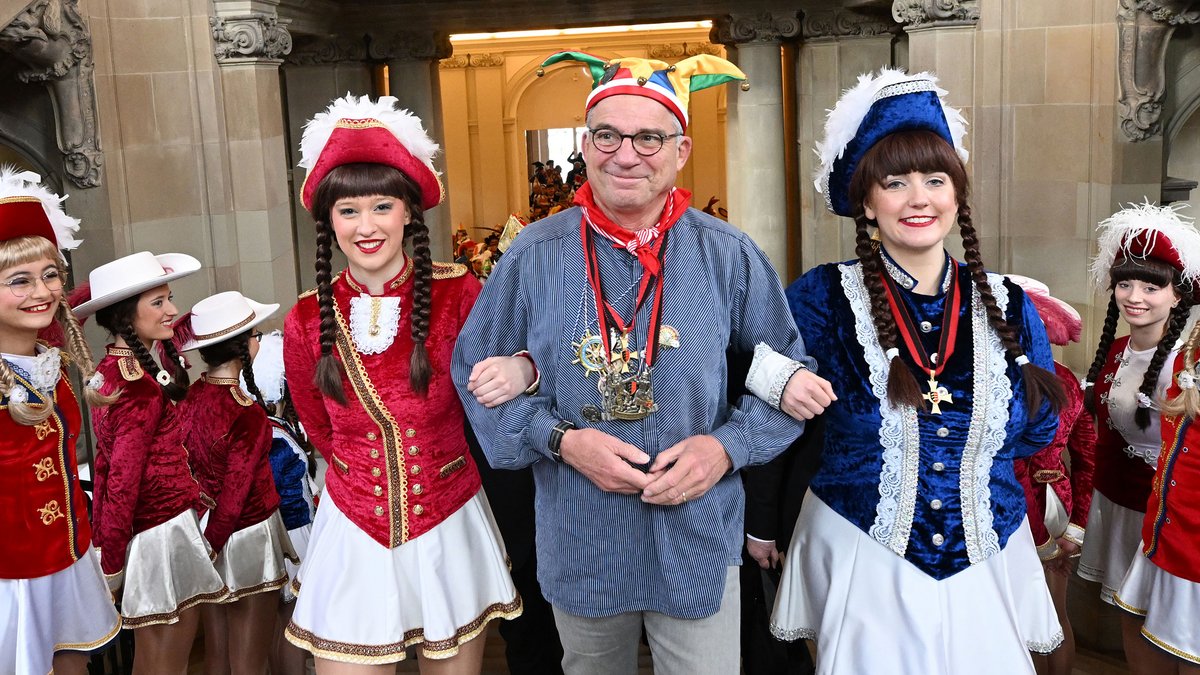 Innenminister Thomas Strobl beim Fasching im Februar 2026. Foto: Staatsministerium Baden-Württemberg, Franziska Kraufmann