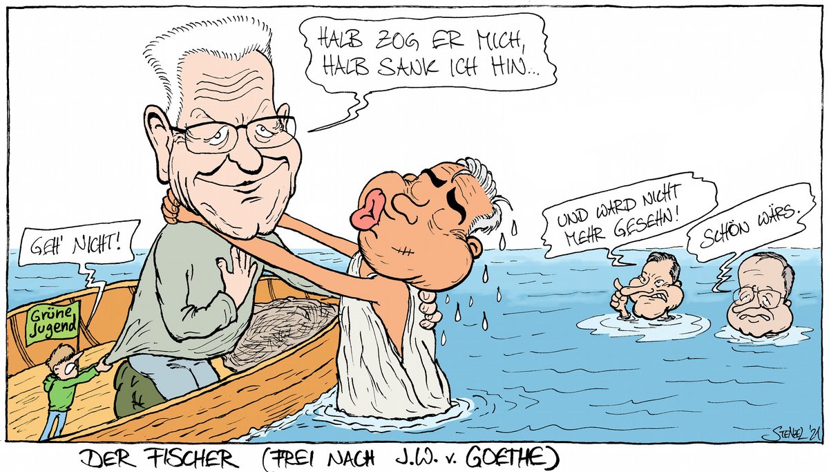 ... und wird erhört. Grün-Schwarz geht in die zweite Runde.