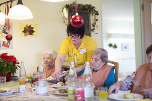 ... und gemeinsames Kochen und Essen.