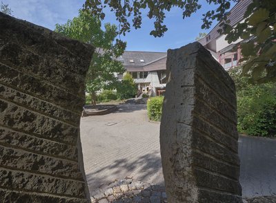 Das Hauptgebäude der Waldorfschule auf der Uhlandshöhe heute. Foto: Joachim E. Röttgers