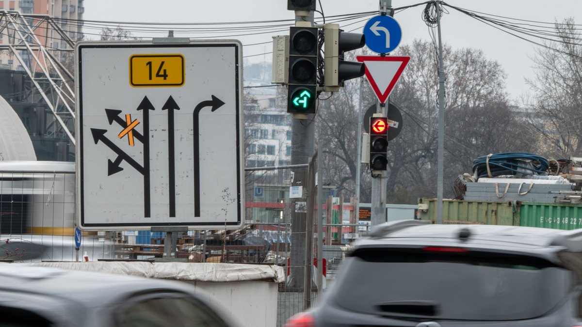 Richtungsentscheidungshilfen. Foto: Jens Volle