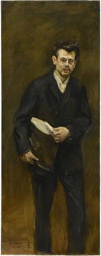 Max Slevogt: Porträt Eduard Fuchs. Bild: Staatsgalerie Stuttgart